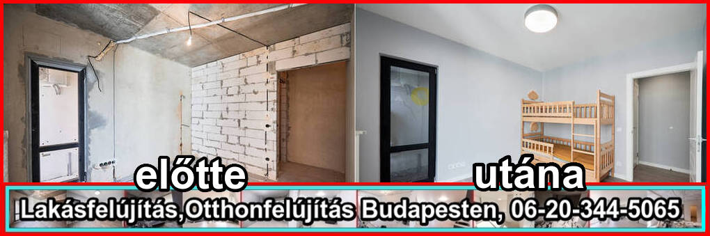 Szeretnéd felfrissíteni otthonodat? Budapesti lakásfelújításra szakosodott csapatunk segítségével könnyedén megvalósíthatod álmaidat.