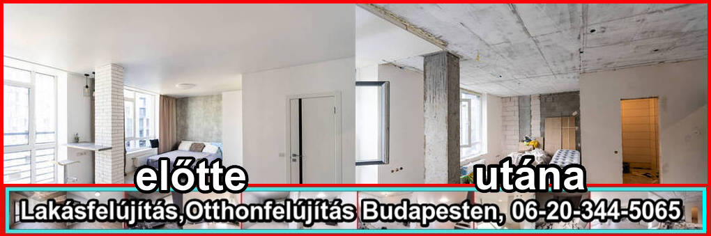 Lakásfelújítás Budapesten: legyen szó kisebb átalakításról vagy teljes felújításról, nálunk mindenre van megoldás.